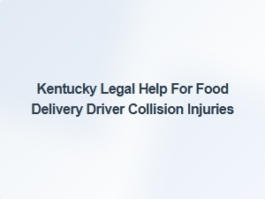 Kentucky Legal Support for Food Delivery Driver Collision Injuries